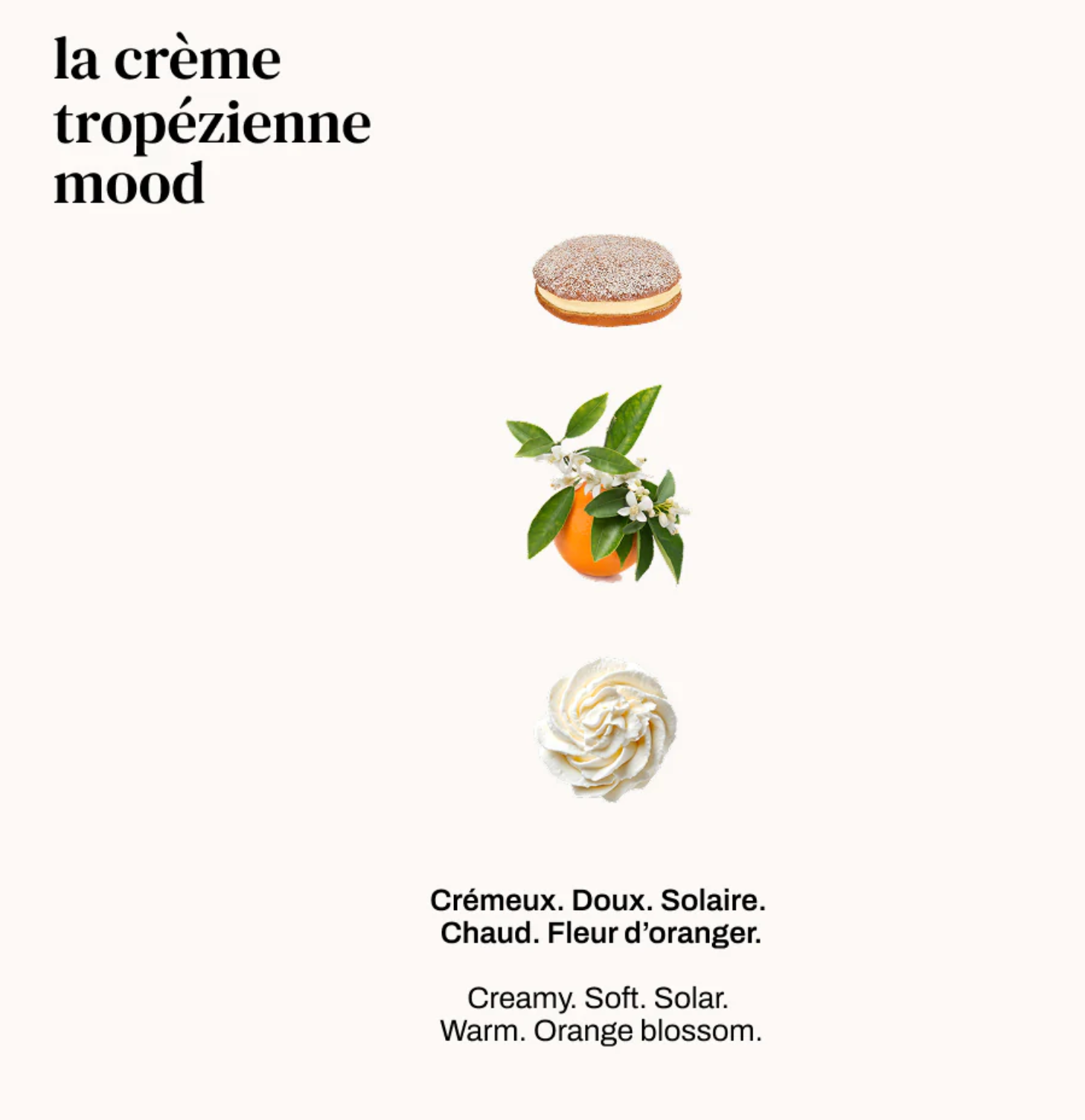 VERSATILE La crème tropézienne