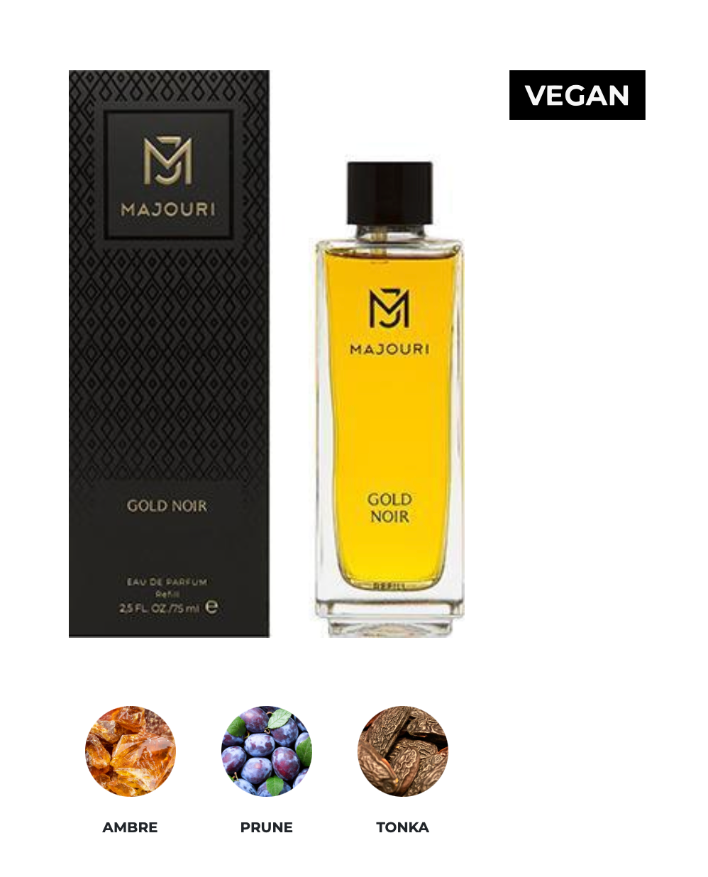 Recharge Majouri GOLD NOIR