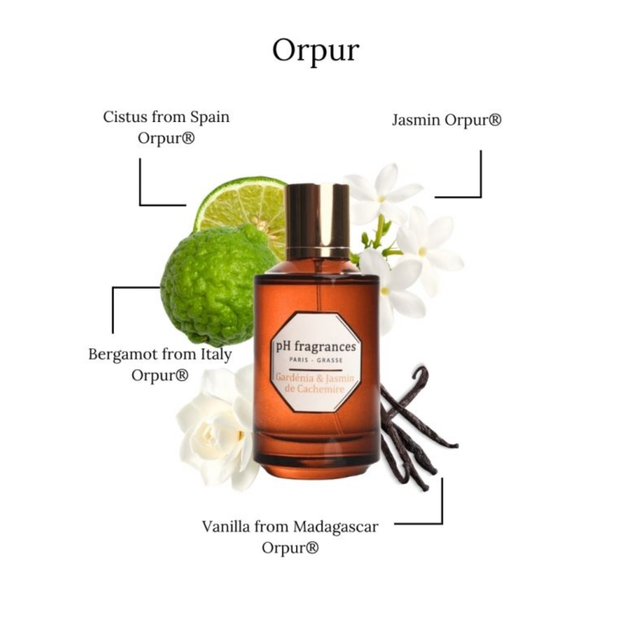 Ph fragrances - Parfum Gardénia & Jasmin de Cachemire