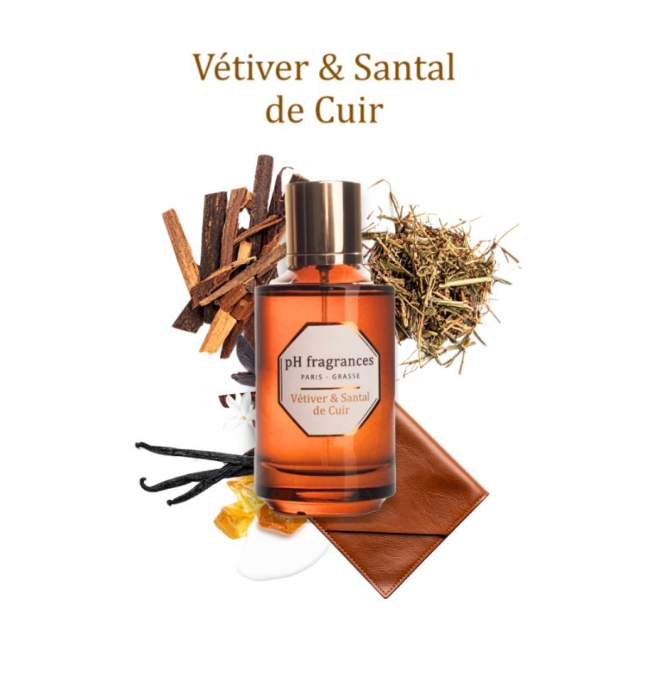 PH fragrances - Parfum Vétiver & Santal de Cuir